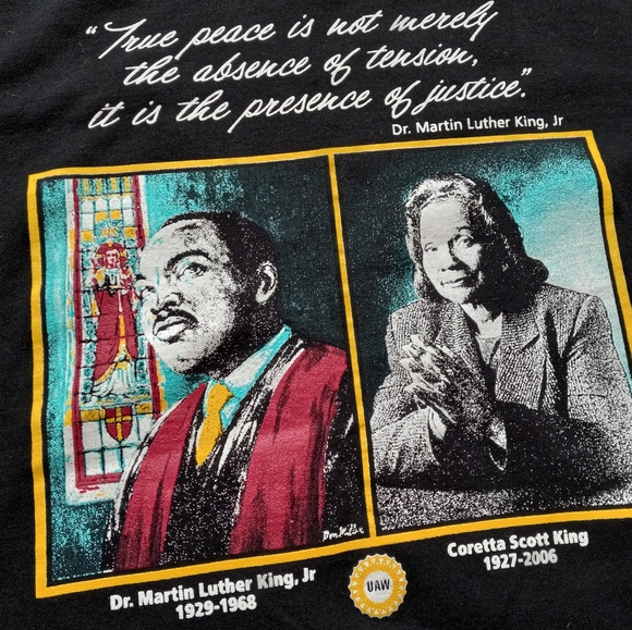 VINTAGE ROSA PARKS & MARTIN KUTHER KING TEE - Picture 3 of 4